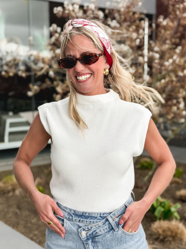 Foulard à motifs Milano - Rouge Foulard à motifs Milano - Rouge