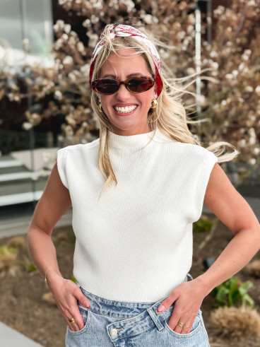 Foulard à motifs Milano - Rouge Foulard à motifs Milano - Rouge