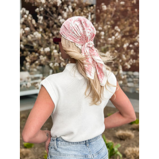 Foulard Lysana - Rose