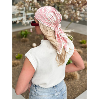 Foulard Lysana - Rose