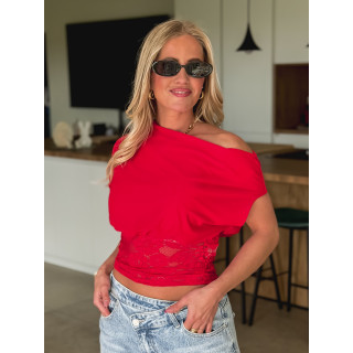 Blouse Maïna - Rouge