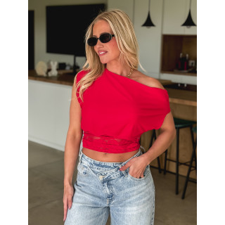 Blouse Maïna - Rouge