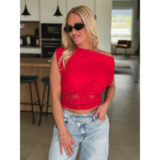 Blouse Maïna - Rouge