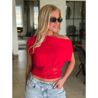 Blouse Maïna - Rouge