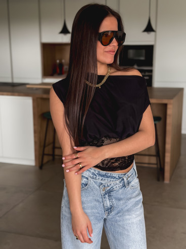 Blouse Maïna - Noir