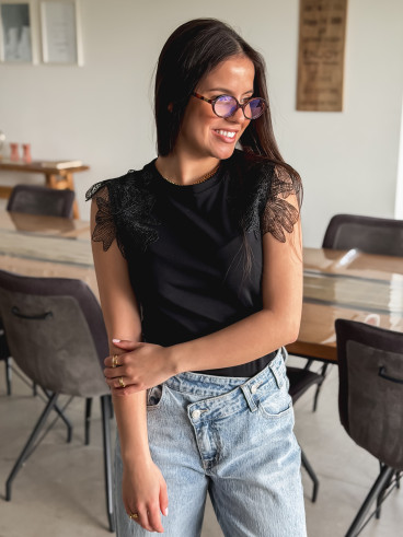 Blouse Malorie - Noir