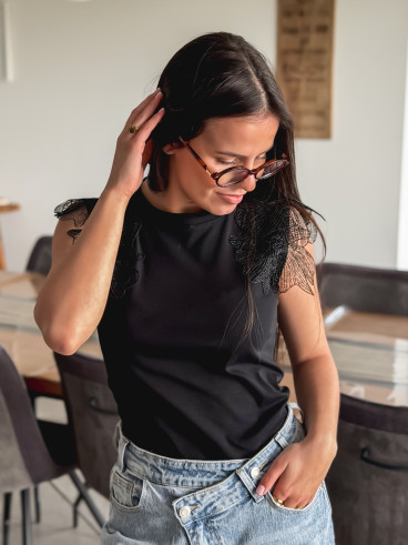 Blouse Malorie - Noir