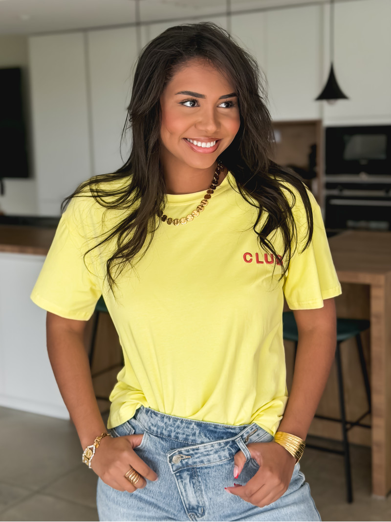 T-shirt Dynastie - Jaune