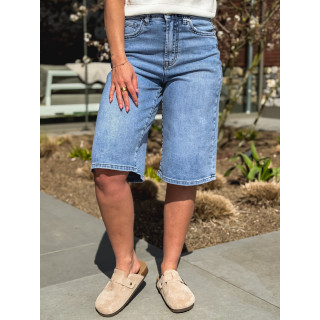 Bermuda en jeans Liaona - Bleu