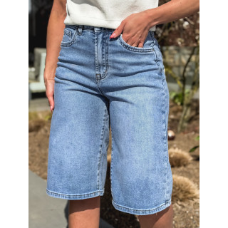 Bermuda en jeans Liaona - Bleu