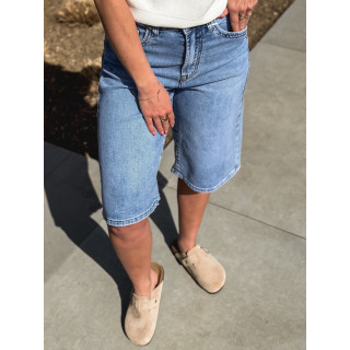 Bermuda en jeans Liaona - Bleu