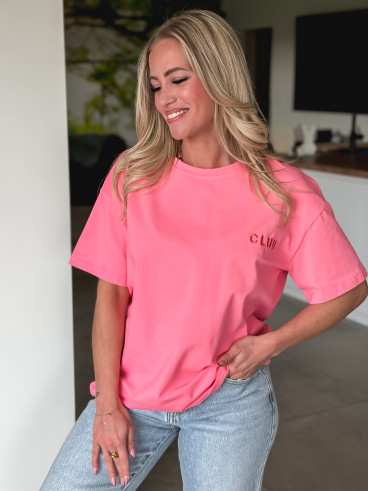 T-shirt Dynastie - Fuchsia