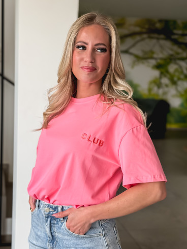 T-shirt Dynastie - Fuchsia