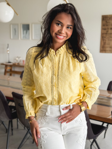 Chemisier Tilia - Jaune