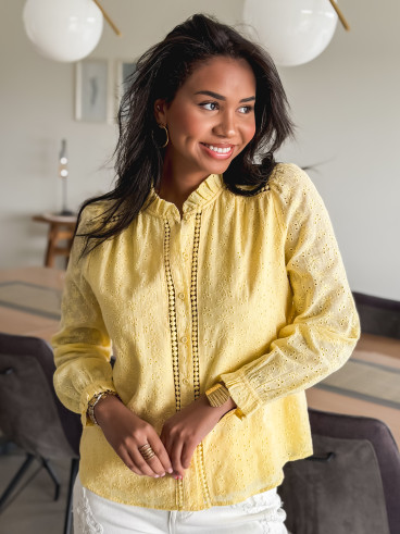 Chemisier Tilia - Jaune