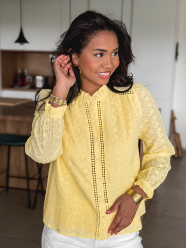 Chemisier Tilia - Jaune