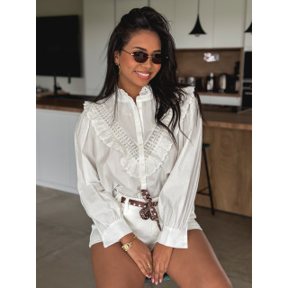 Chemisier Sylvéa - Blanc