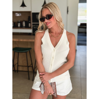 Blouse Alexina - Blanc