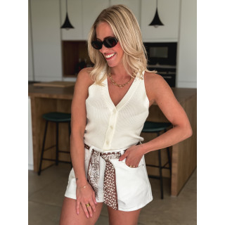 Blouse Alexina - Blanc