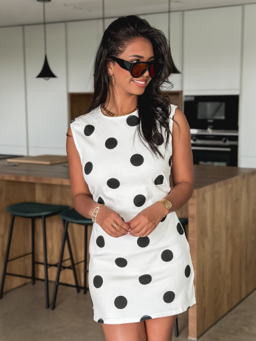 Robe en jeans Palmira - Blanc