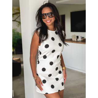 Robe en jeans Palmira - Blanc