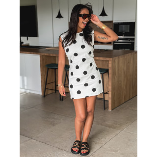 Robe en jeans Palmira - Blanc