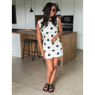 Robe en jeans Palmira - Blanc