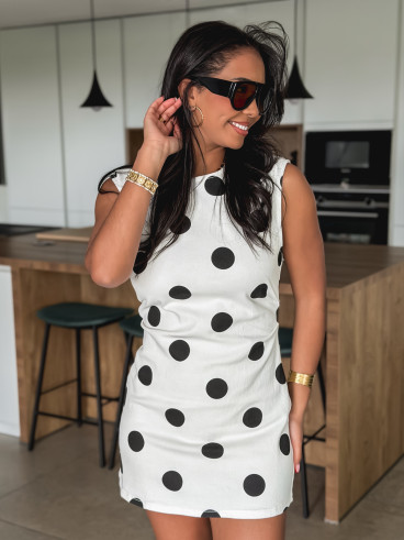 Robe en jeans Palmira - Blanc