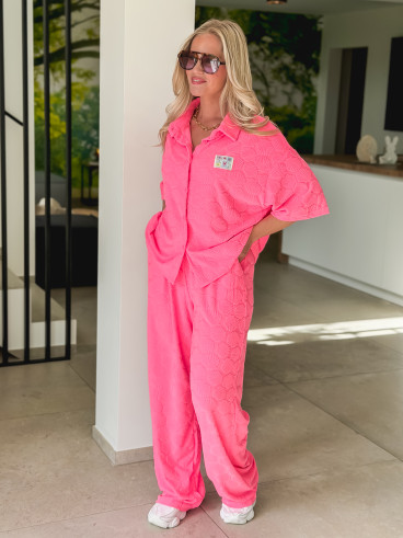 Chemise Zéliane - Rose fluo