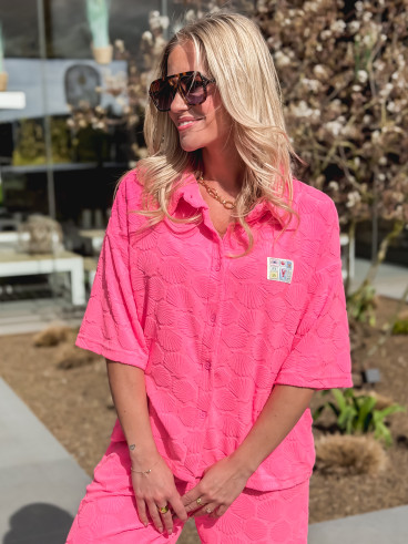 Chemise Zéliane - Rose fluo