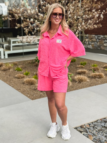 Chemise Zéliane - Rose fluo