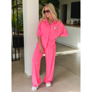 Pantalon Zéliane - Rose fluo