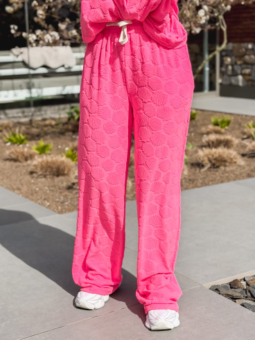 Pantalon Zéliane - Rose fluo