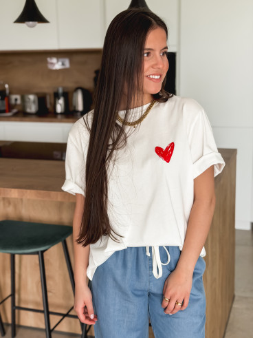 T-shirt Sarita - Blanc