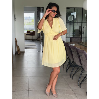 Robe courte Esméa - Jaune