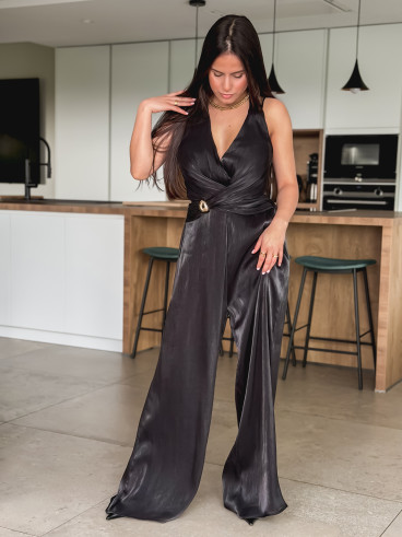 Combinaison pantalon Kailani - Noir