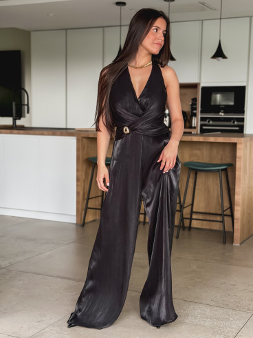 Combinaison pantalon Kailani - Noir