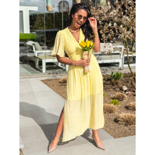 Robe longue Esméa - Jaune