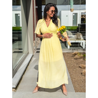 Robe longue Esméa - Jaune