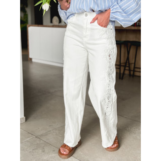 Jeans Evyra - Blanc