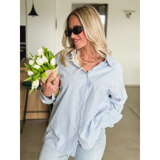 Chemise lignée Pasadena - Bleu/Blanc