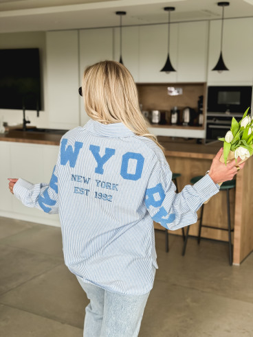 Chemise lignée Pasadena - Bleu/Blanc