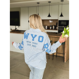 Chemise lignée Pasadena - Bleu/Blanc