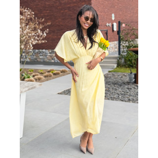 Robe longue Mayte - Jaune