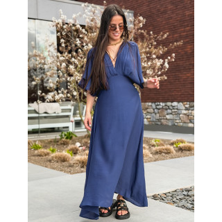 Robe longue Mayte - Bleu marine