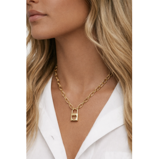 Collier Locker - Doré