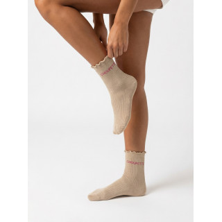 Chaussettes "Choupette" - Beige