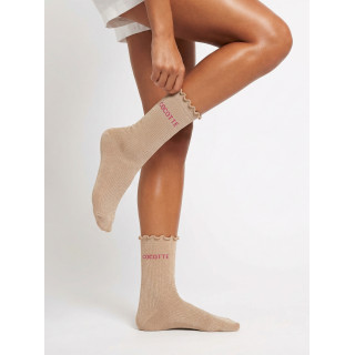Chaussettes "Cocotte" - Doré