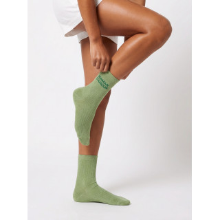 Chaussettes "Maman d'amour" - Pistache