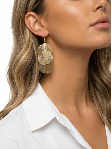 Boucles d'oreilles Arleme - Dorée